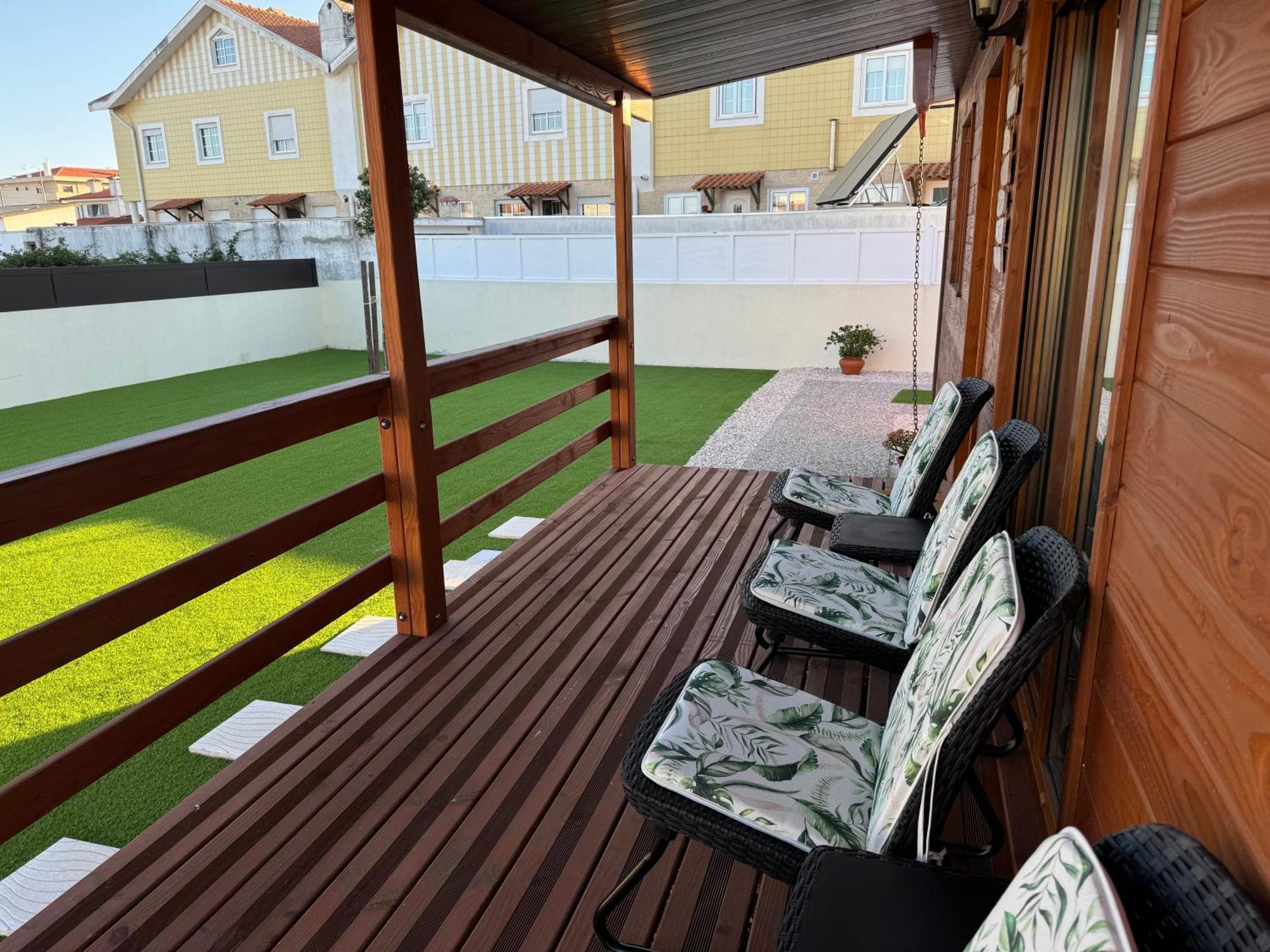 Acolhedora Casa De Ferias T2 Com Espaco Exterior Esmoriz Dış mekan fotoğraf